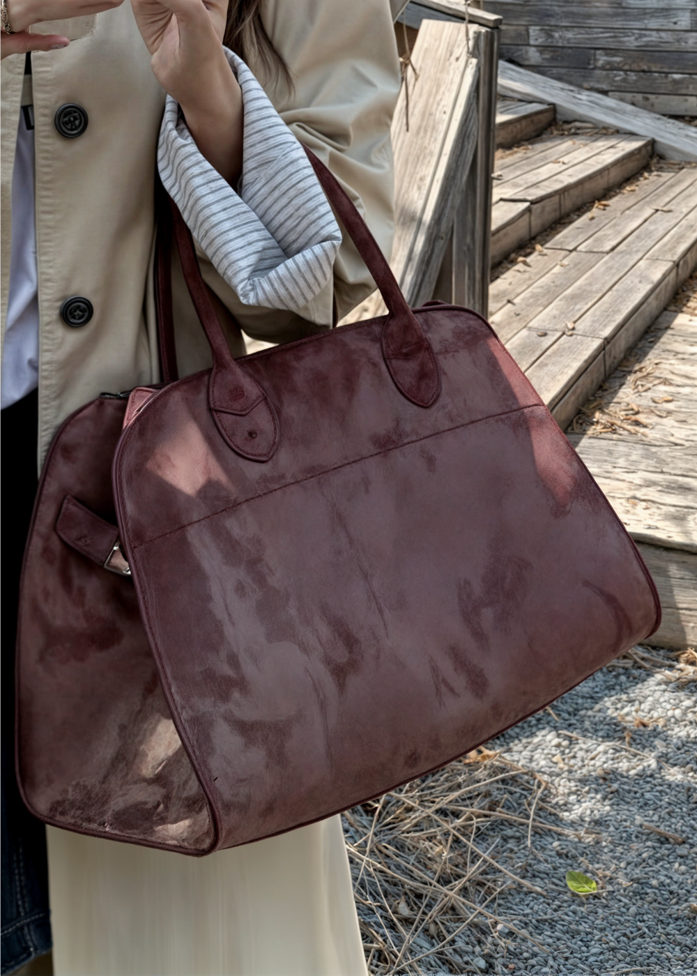 Annabella – Timeless Women's Leather Shoulder Bag