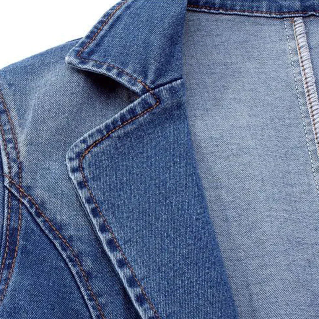 Denvira – Casual Denim Blazer for Women