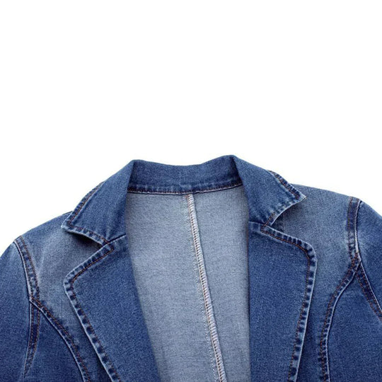 Denvira – Casual Denim Blazer for Women