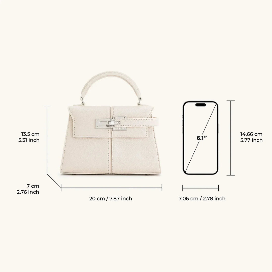 Rylee – Classic Structured Leather Handbag for Women