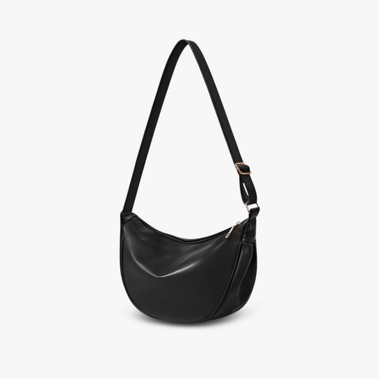 Theda – Crescent Leather Shoulder Bag for Women