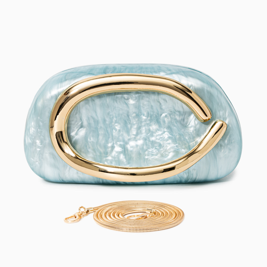 Skylar – Modern Resin Clutch for Women