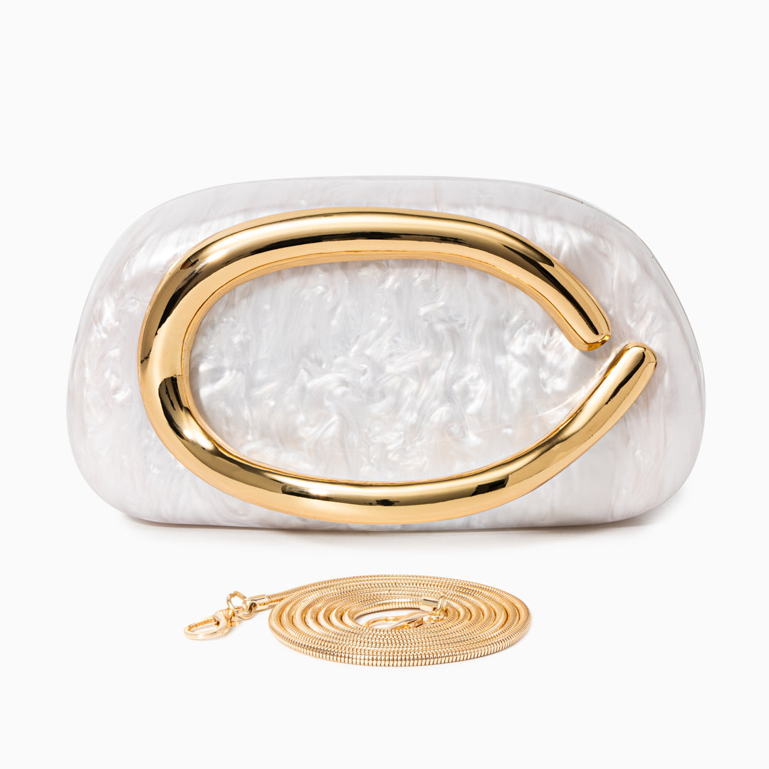 Skylar – Modern Resin Clutch for Women