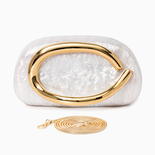 Skylar – Modern Resin Clutch for Women