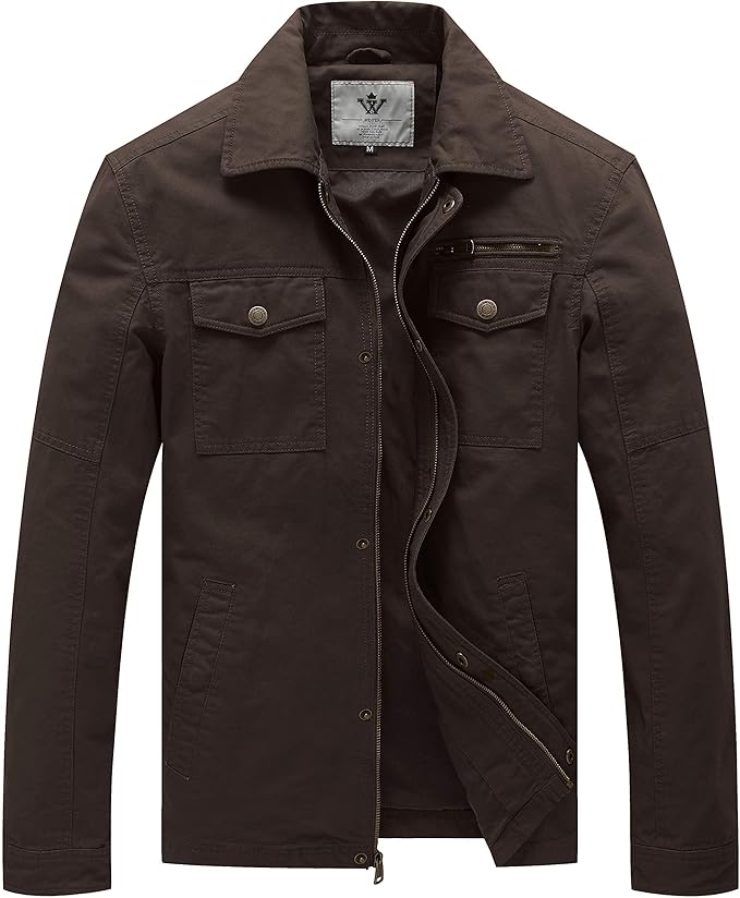 Manuel – Classic Cotton Workwear Jacket for Men