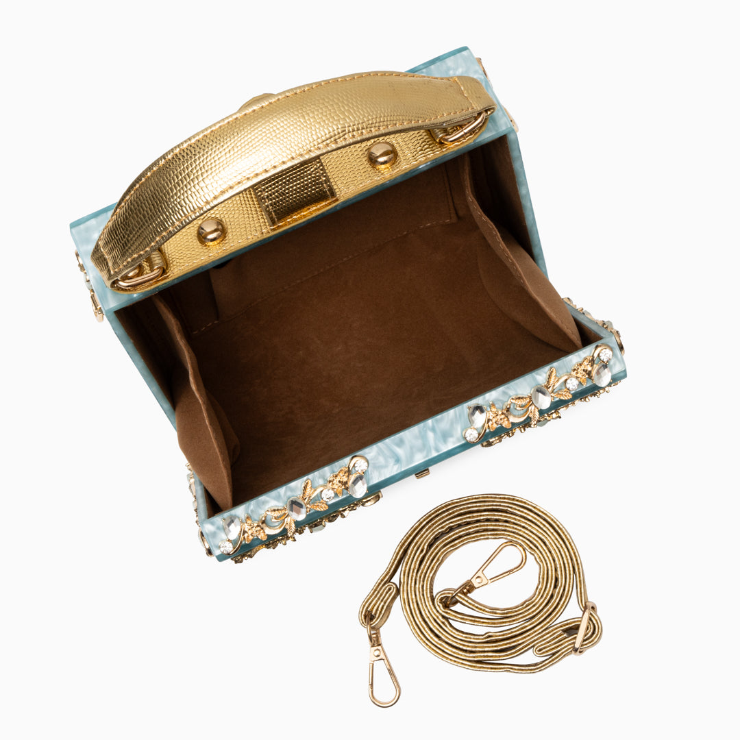 Addison – Luxurious Embroidered Evening Handbag for Women