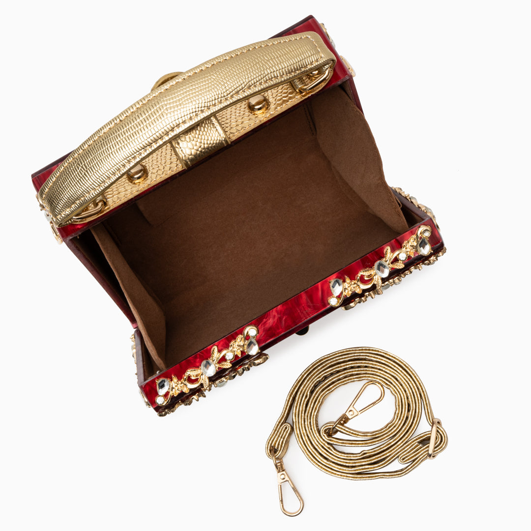 Addison – Luxurious Embroidered Evening Handbag for Women