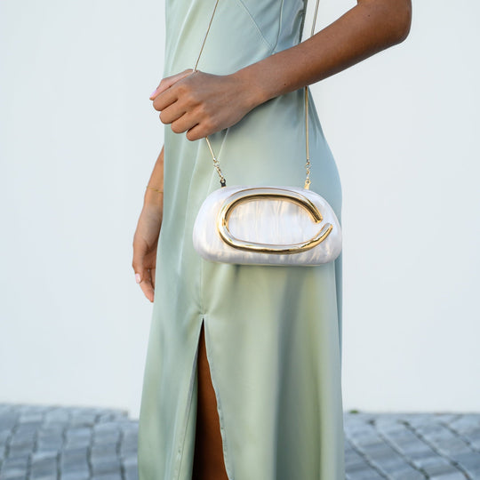 Skylar – Modern Resin Clutch for Women