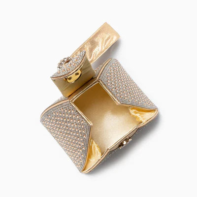 Kinsley – Luxe Geometric Evening Handbag for Women