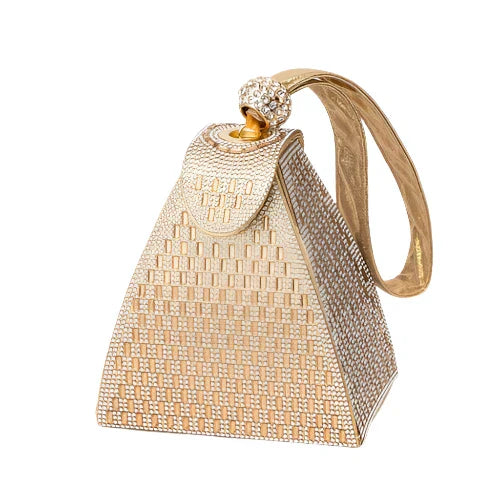 Kinsley – Luxe Geometric Evening Handbag for Women