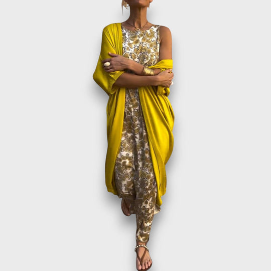 Isadora – Maxi Dress with Cardigan