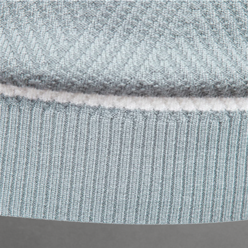 Oliver – Striped Crewneck Knit Sweater for Men