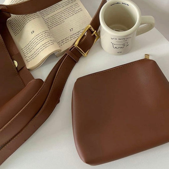 Tyra – Women’s Minimalist Leather Shoulder Bag