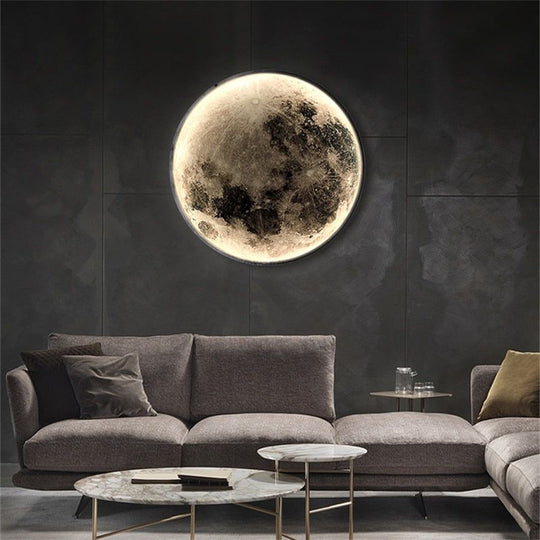 Chandra – 3D Moon Wall Lamp with Smart Ambience Control