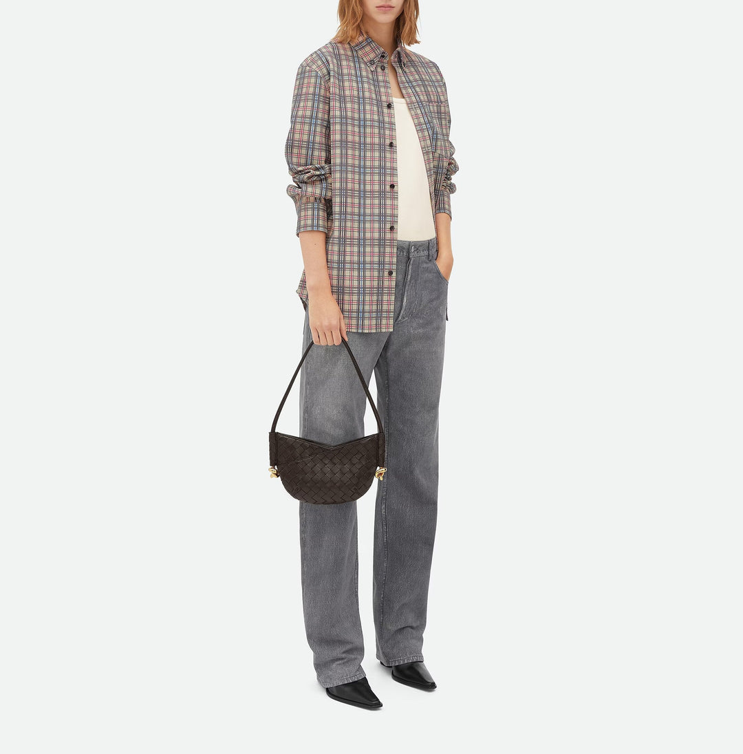 Ailany – Elegant Woven Leather Shoulder Bag for Women