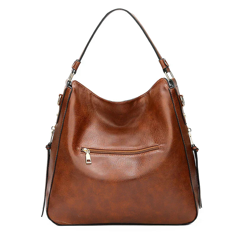 Allyn – Classic Leather Shoulder Bag for Women