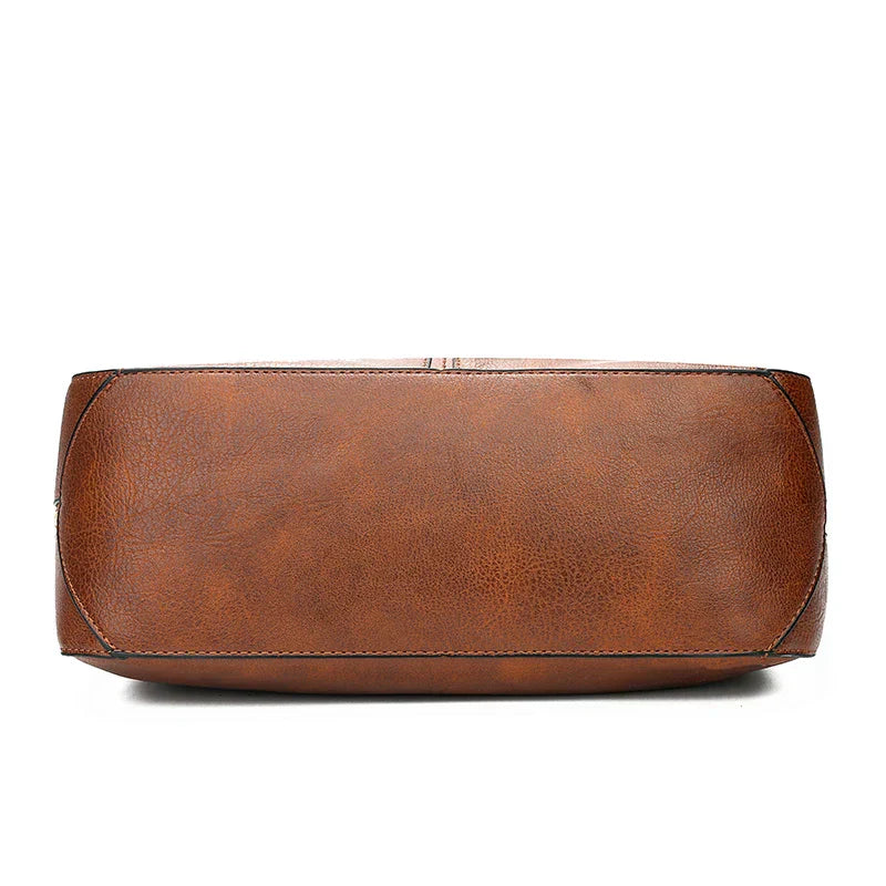 Allyn – Classic Leather Shoulder Bag for Women