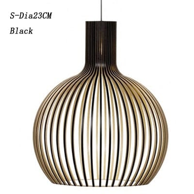 Calla – Sculpted Wooden Pendant Light