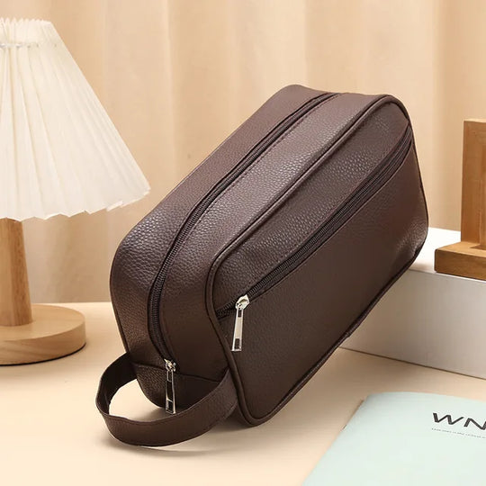 Priscilla – Leather Toiletry Bag for Women