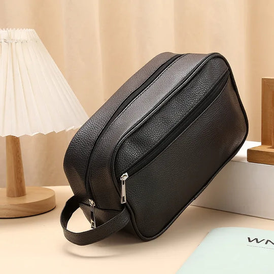 Priscilla – Leather Toiletry Bag for Women