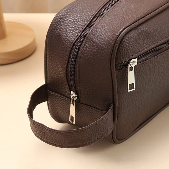 Priscilla – Leather Toiletry Bag for Women