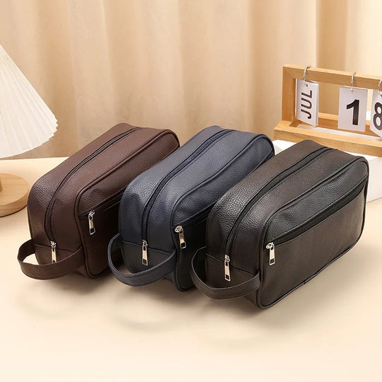 Priscilla – Leather Toiletry Bag for Women