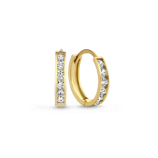 Ami – Gold Hoop & Stud Earring Set for Women
