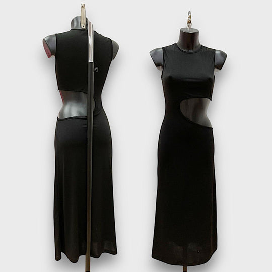 Nathan – Black Dress with Cut-Out