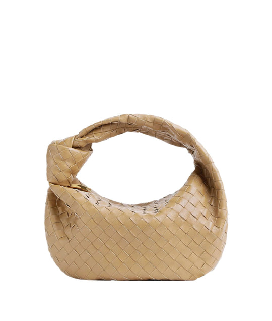 Sadie – Chic Woven Leather Hobo Bag for Women