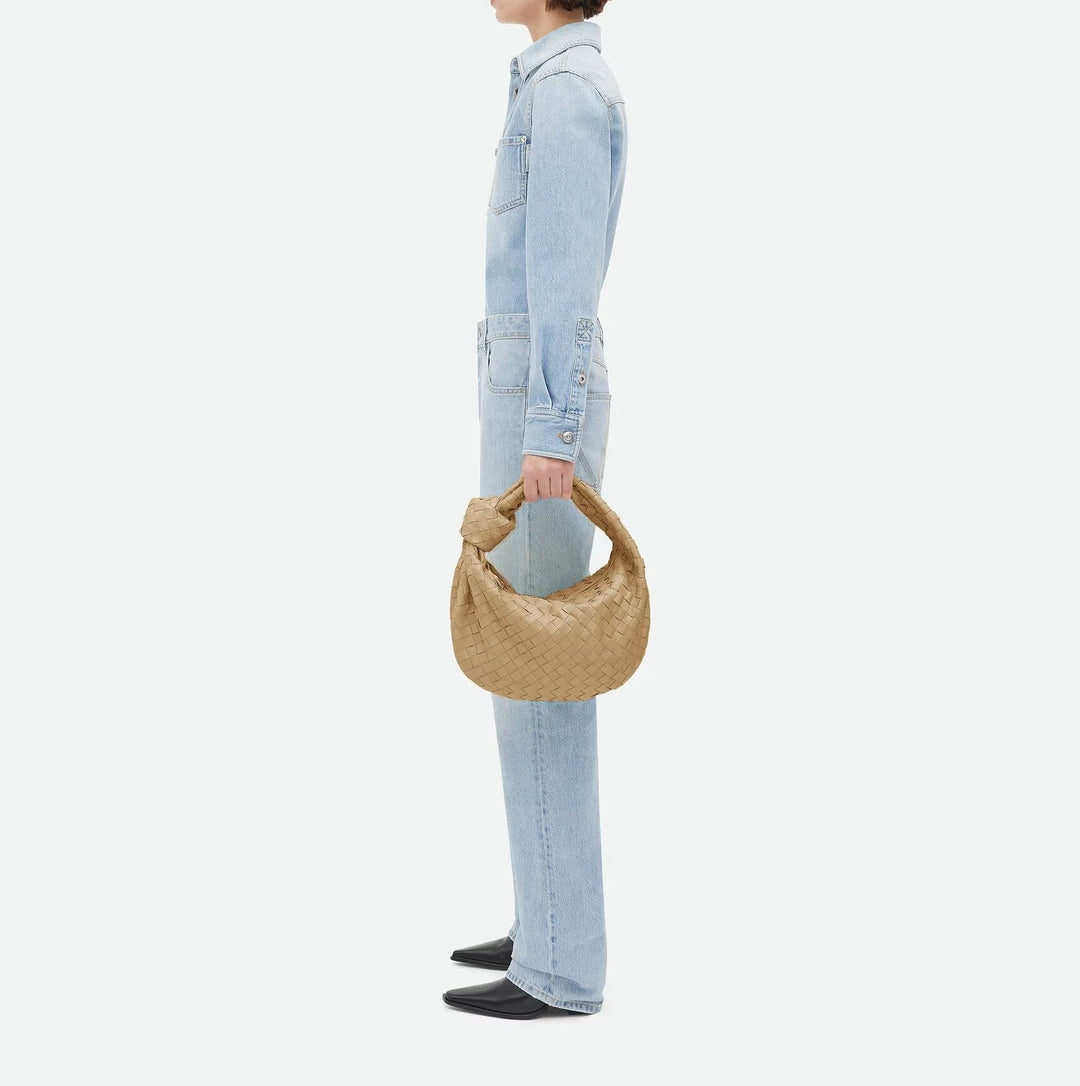 Sadie – Chic Woven Leather Hobo Bag for Women