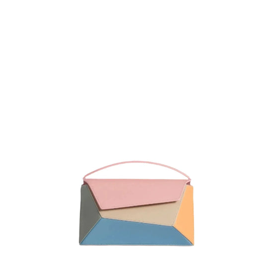 Emery – Geometric Color-Block Handbag for Women