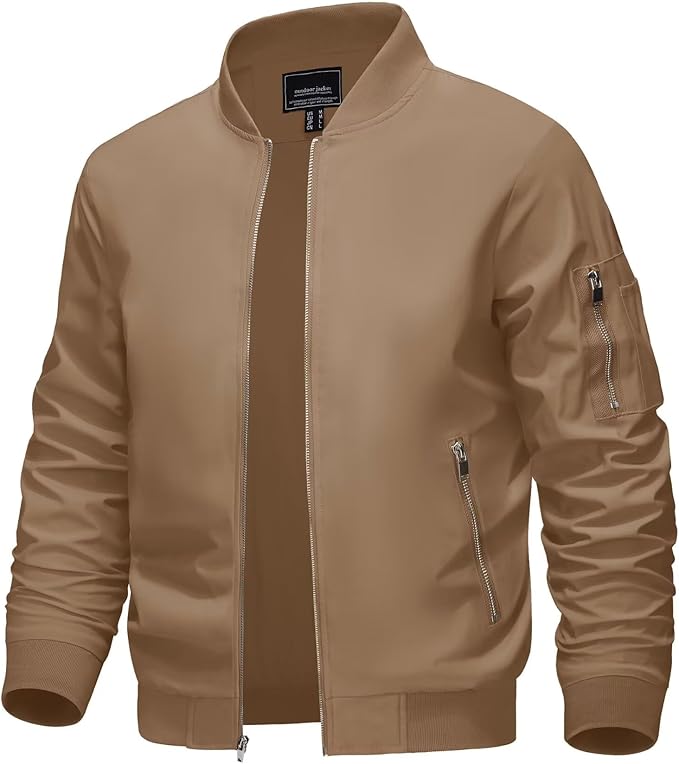 Harvey – Water-Resistant Bomber Jacket for Men