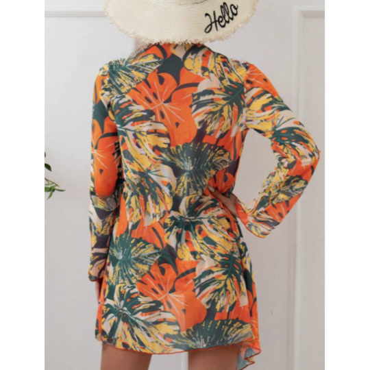 Kiara - 3-Piece Tropical Bikini Set for Women