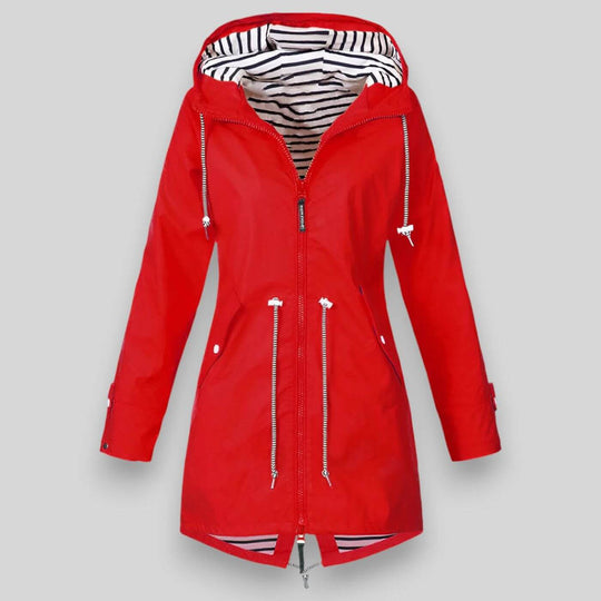 Jayleen – Waterproof Hooded Rain Jacket for Women