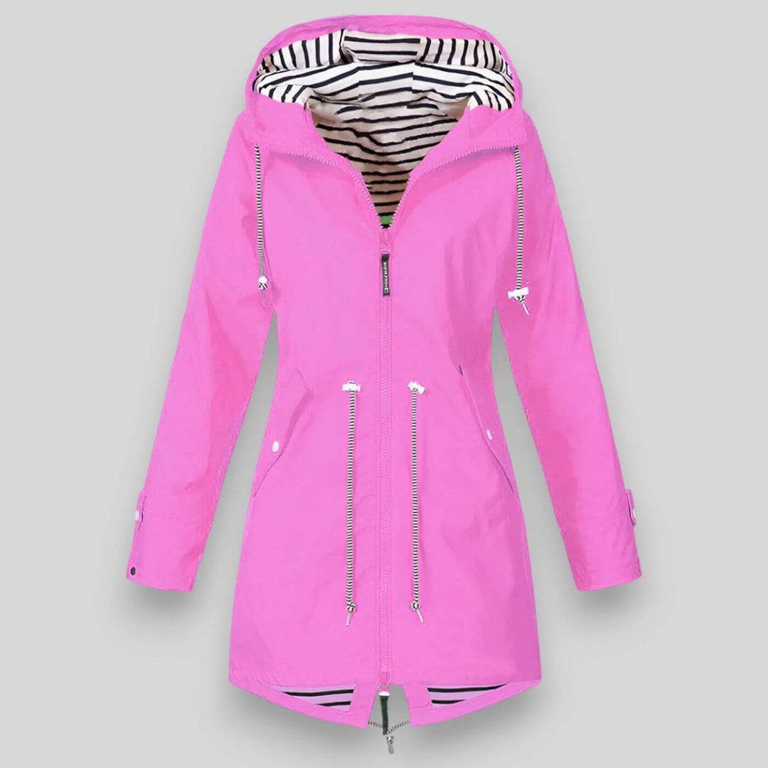 Jayleen – Waterproof Hooded Rain Jacket for Women