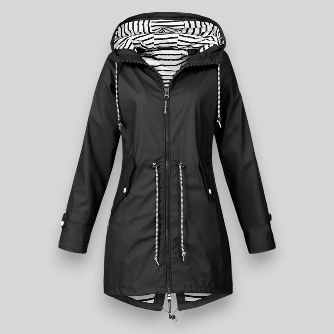Jayleen – Waterproof Hooded Rain Jacket for Women