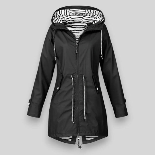 Jayleen – Waterproof Hooded Rain Jacket for Women