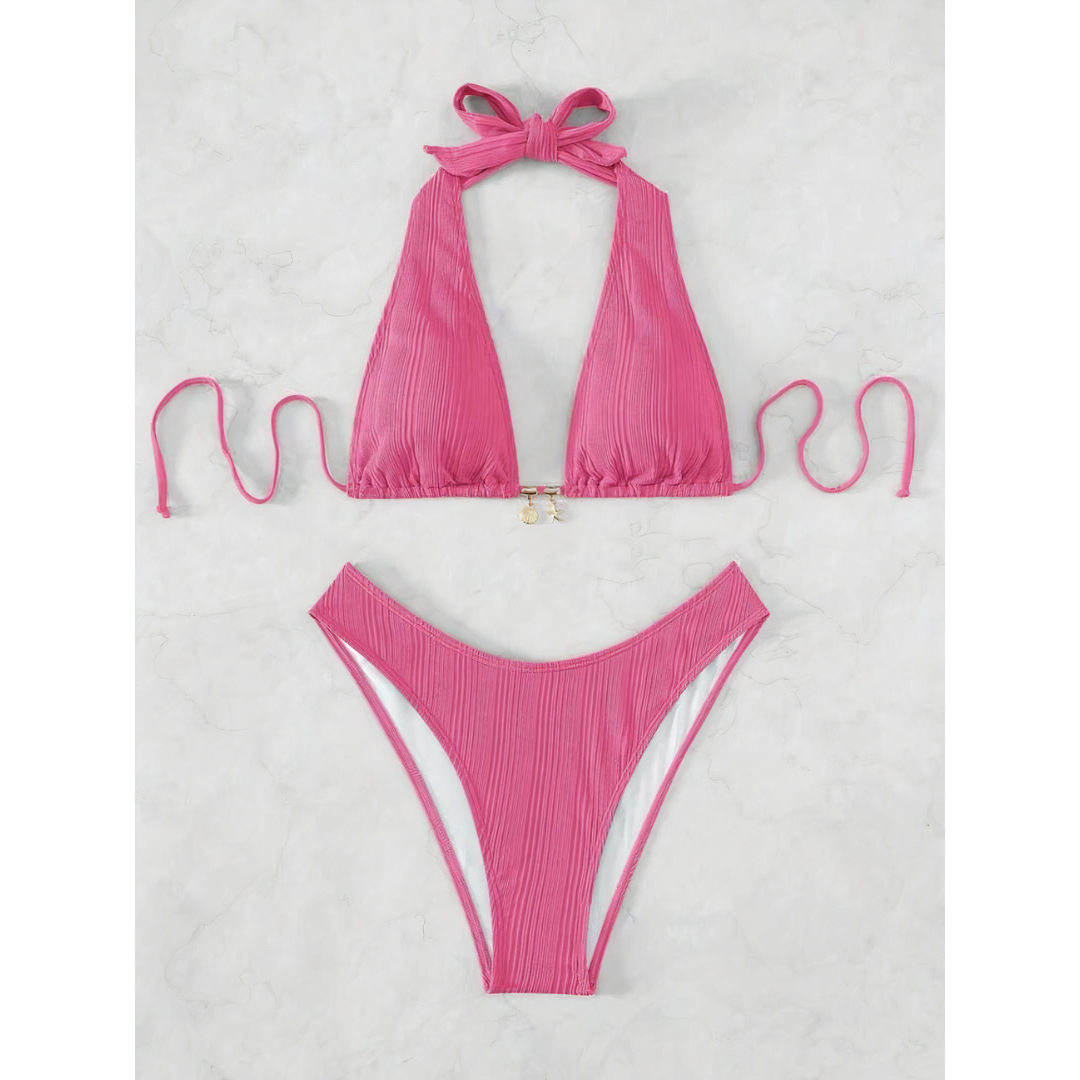 Nerina – Cutout Halter One-Piece Swimsuit