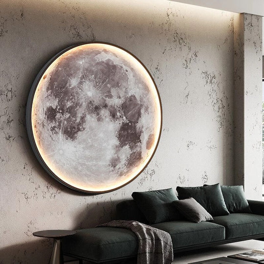 Chandra – 3D Moon Wall Lamp with Smart Ambience Control