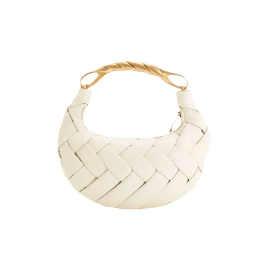 Juliette – Chic Woven Leather Hobo Bag for Women