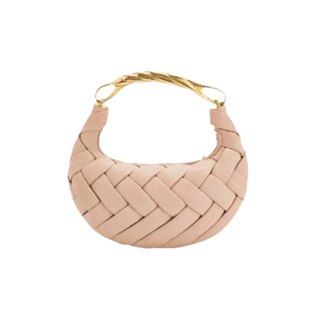 Juliette – Chic Woven Leather Hobo Bag for Women