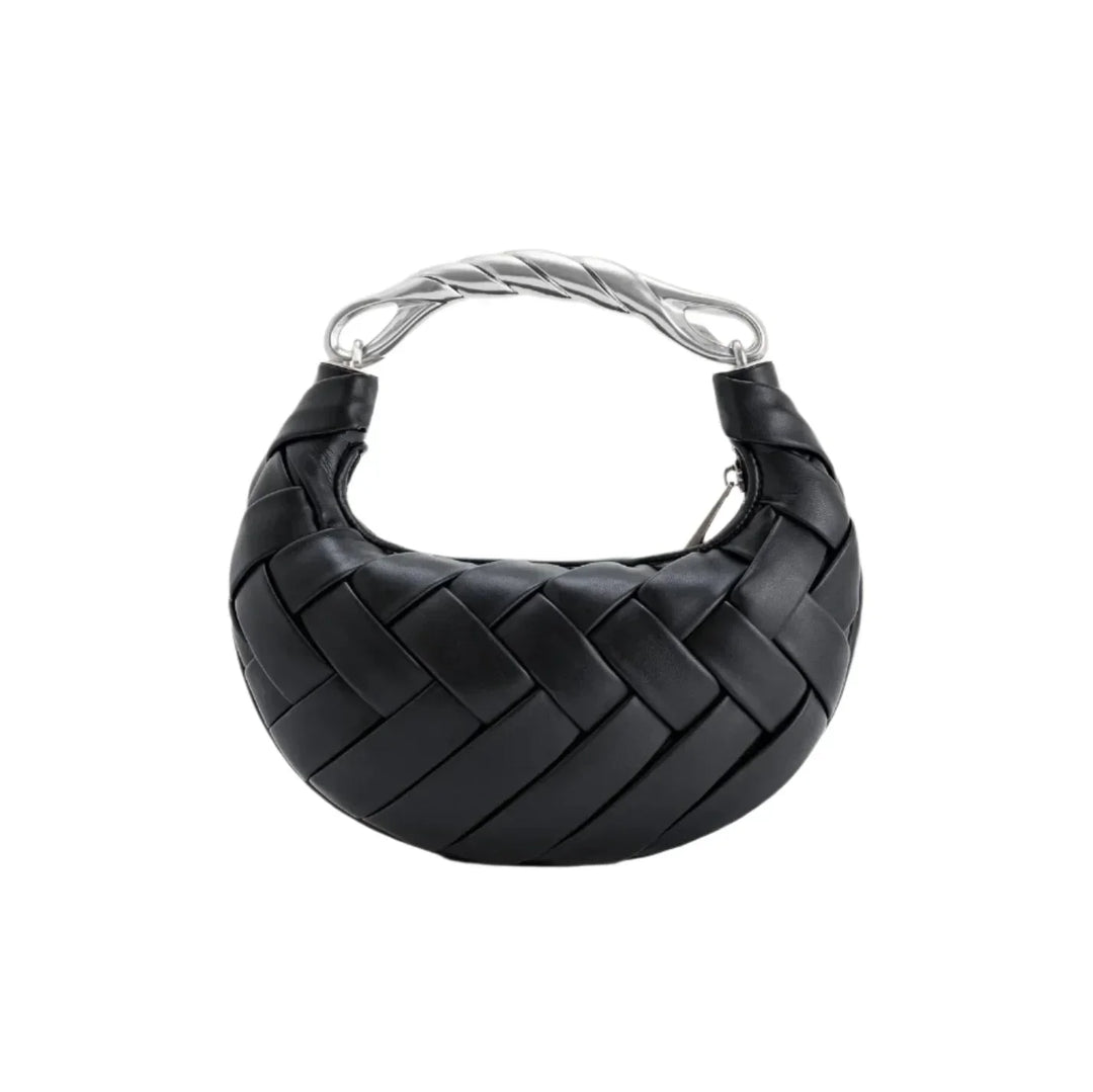 Juliette – Chic Woven Leather Hobo Bag for Women