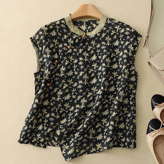 Marga - Linen Ease Top