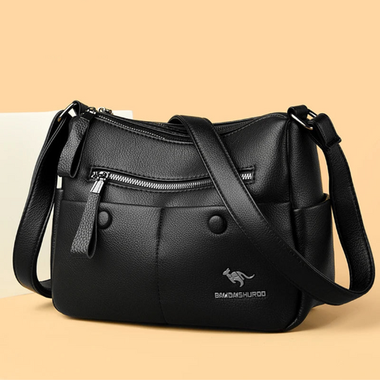 Anjelica – Elegant Faux Leather Shoulder Bag for Women