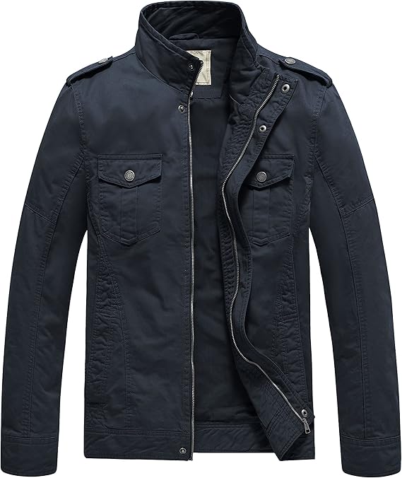 Tobias – Classic Cotton Utility Jacket for Men