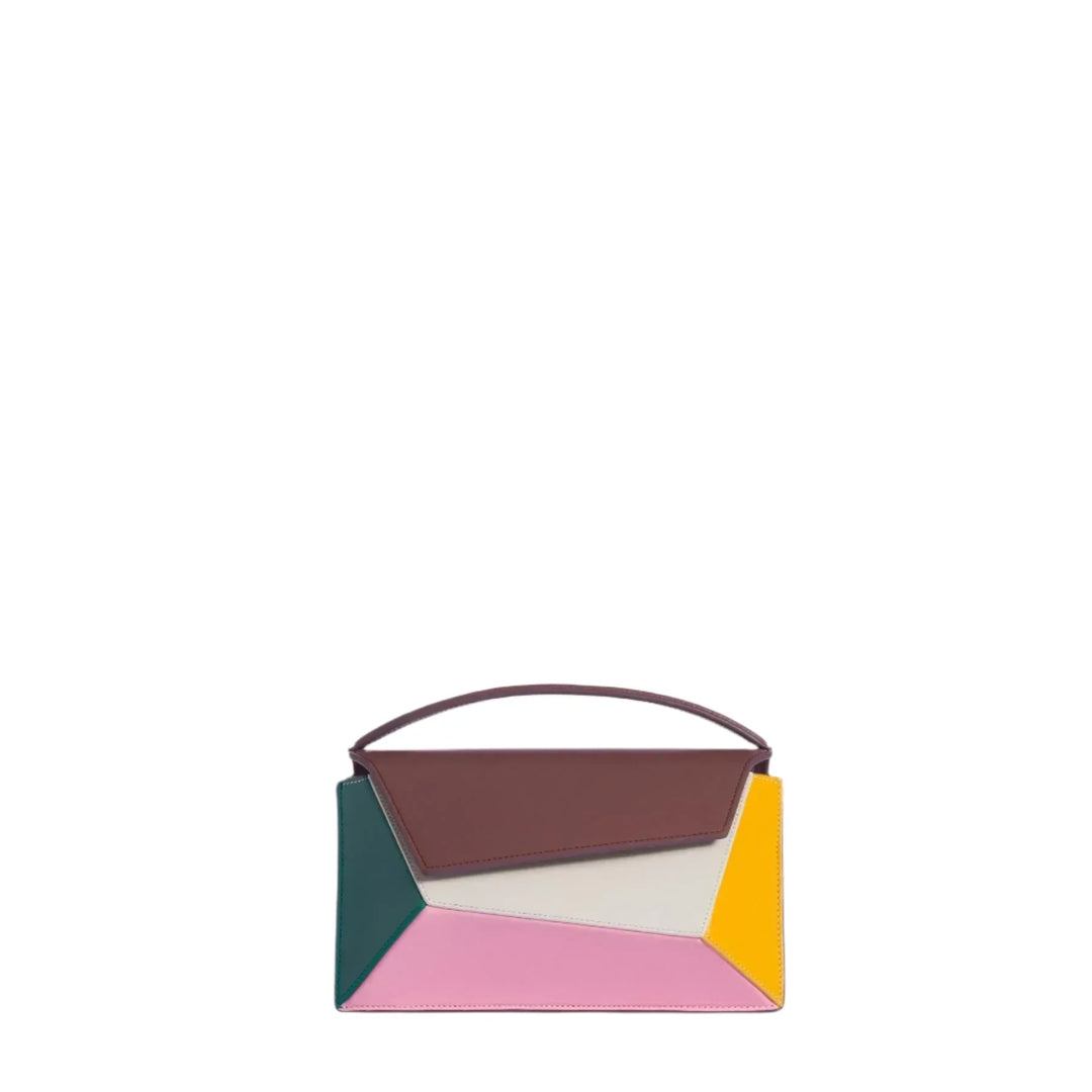 Emery – Geometric Color-Block Handbag for Women