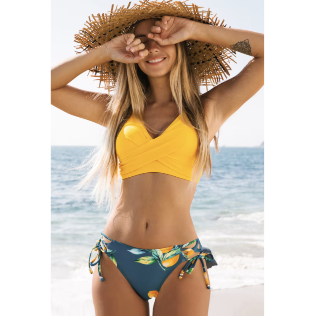 Solaya – Tropical Tie-Side Bikini for Women
