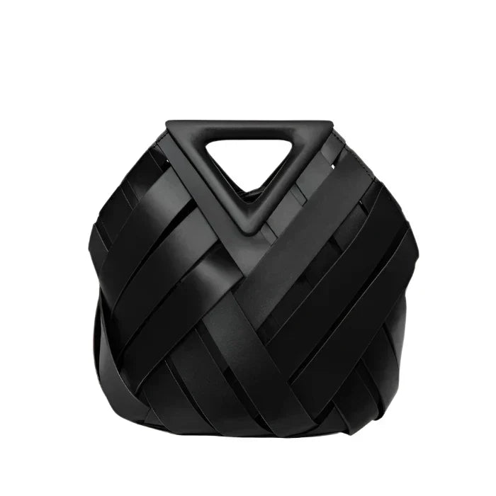 Veyonna – Artistic Woven Leather Handbag for Women