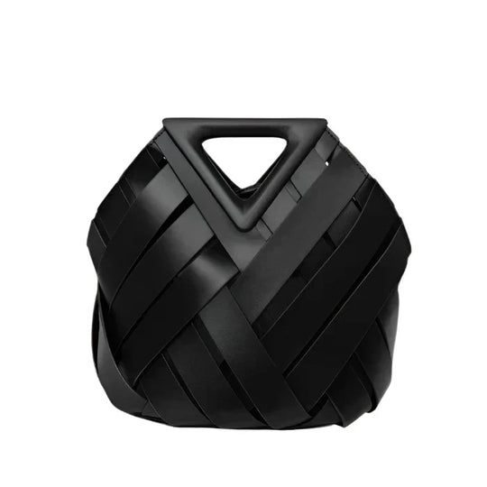 Veyonna – Artistic Woven Leather Handbag for Women