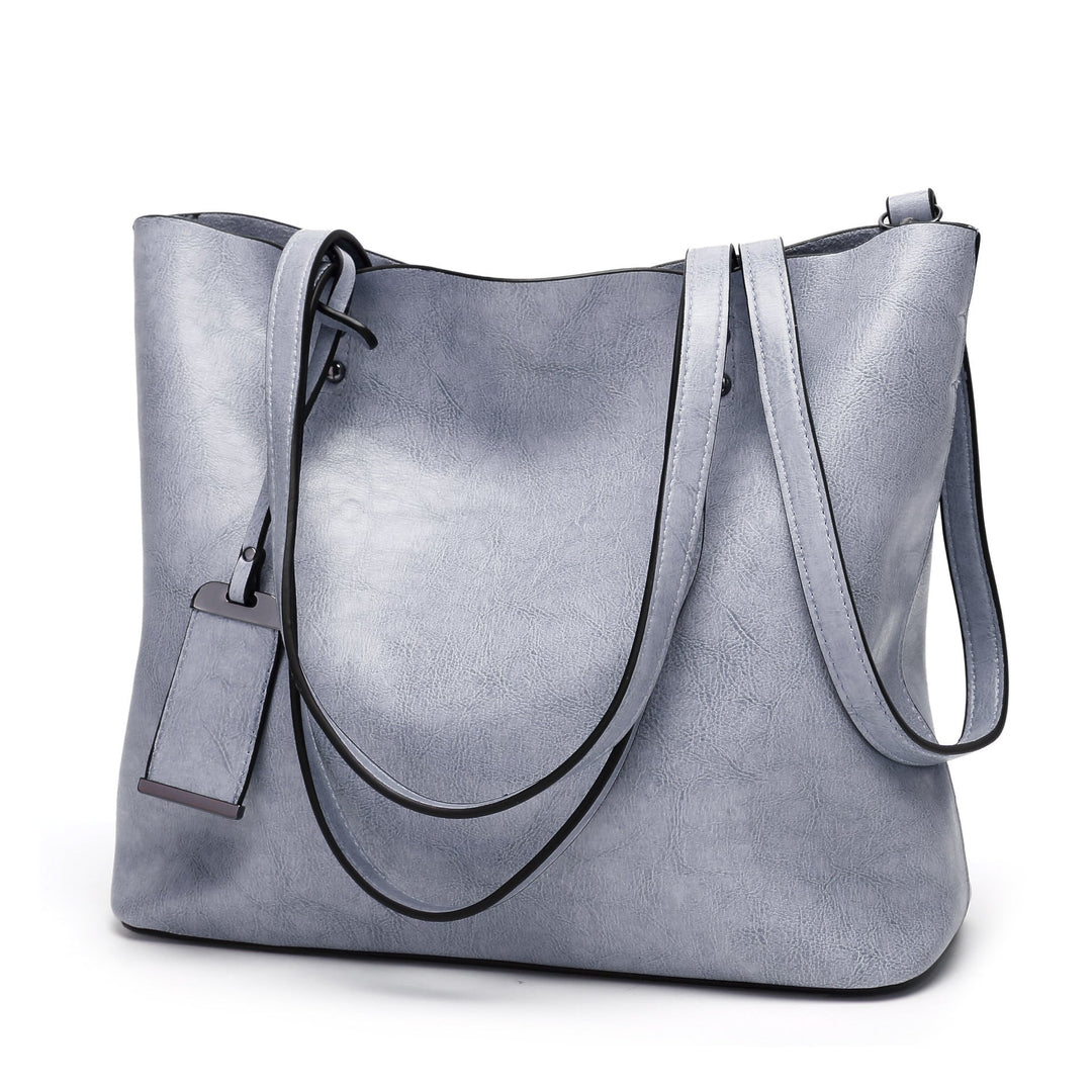 Velmira – Structured Leather Tote Bag